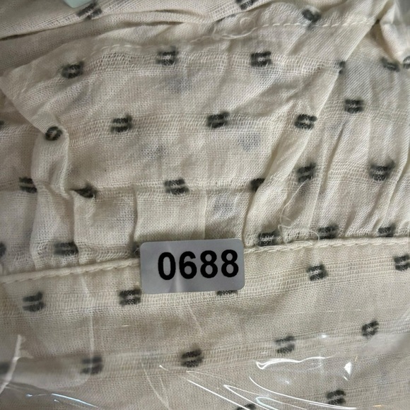 Rahi Cali Whimsy Ventura Victorian Embroidered Open Back Cotton Top Small - Picture 14 of 14